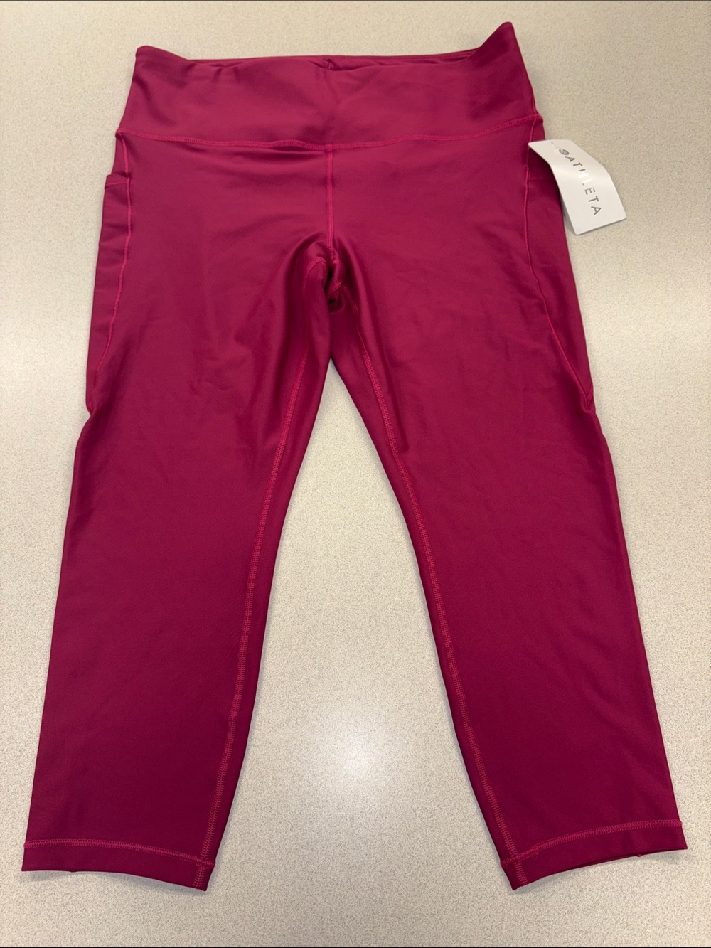 NWT! Athleta Interval Stash 7/8 Tight Leggings Size 1X